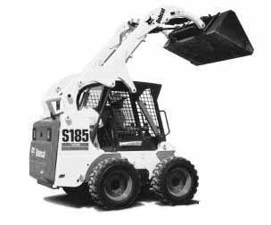 A large skid steer loaders